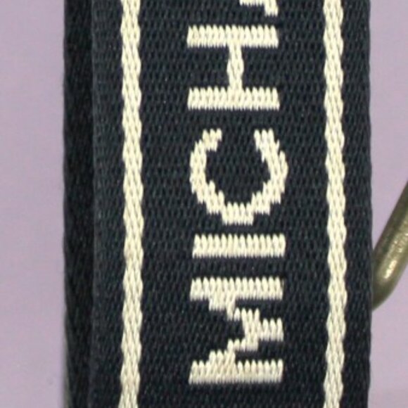 Michael Kors Jet Set East West Camera Crossbody Bag Black Mesh Logo Strap - Picture 11 of 11